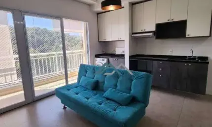 Apartamento Semimobiliado com 1 suíte, 49 m² - venda por R$ 620.000 ou aluguel por R$ 4.703/mês - Edifício Trix Tamboré - Santana de Parnaíba/SP