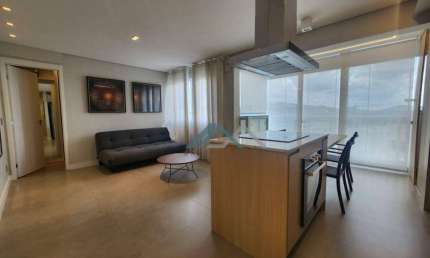 Apartamento Mobiliado e Decorado com 1 suíte para alugar, 53 m² por R$ 6.733/mês - Edifício Acqua Park Alphaville - Barueri/SP