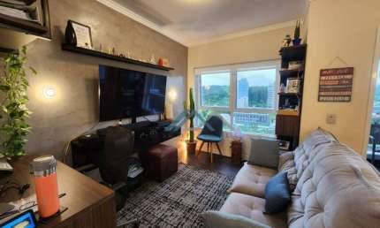 Exclusividade Kr Alpha! Apartamento com 1 suíte à venda, 63 m² por R$ 800.000 - Edifício Glass - Barueri/SP