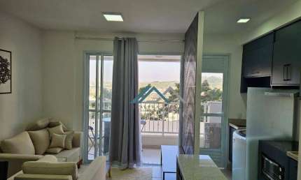 Apartamento Mobiliado com 1 dormitório para alugar, 45 m² por R$ 4.200/mês - ACQUA PARK BETHAVILLE. - Barueri/SP
