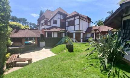 Espetacular Casa de Alto Padrão com 4 suítes para alugar, 420 m² por R$ 15.500/mês - Residencial Tres (Alphaville) - Santana de Parnaíba/SP