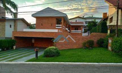 Casa com 4 dormitórios, sendo 2 suítes para alugar, 491 m² por R$ 15.200/mês - Residencial Cinco (Alphaville) - Santana de Parnaíba/SP