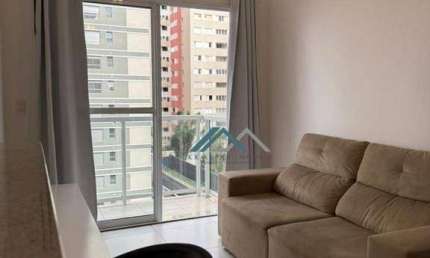 Studio Mobiliado com 1 dormitório para alugar, 50 m² por R$ 4.730/mês - Edifício Beat - Barueri/SP