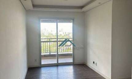 Apartamento com 3 dormitórios, sendo 1 suíte para alugar, 76 m² por R$ 4.580/mês - Edifício Central Park - Barueri/SP