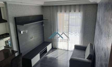 Apartamento Mobiliado com 2 dormitórios, sendo 1 suíte para alugar, 72 m² por R$ 3.855/mês - Condomínio Alphaview - Barueri/SP