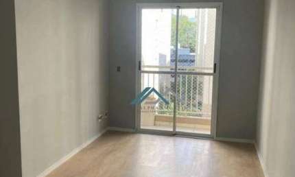Apartamento com 2 dormitórios, sendo 1 suíte para alugar, 61 m² por R$ 3.400/mês - Condomínio Alphaview - Barueri/SP