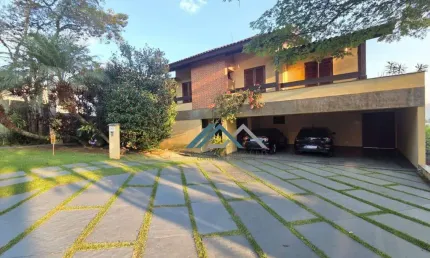 Casa com 4 dormitórios, sendo 2 suítes à venda, 504 m² por R$ 3.500.000 - Residencial Dez (Alphaville) - Santana de Parnaíba/SP