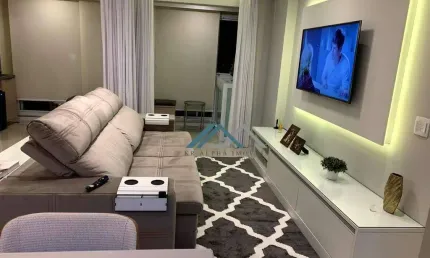 Apartamento com 2 dormitórios, sendo 1 suítes para alugar, 75 m² por R$ 6.300/mês - Double Bethaville - Barueri/SP