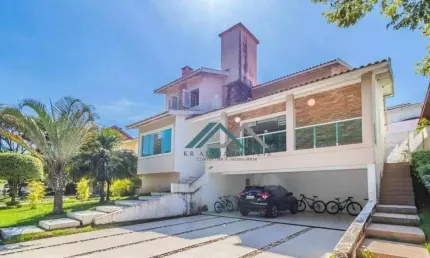 Casa com 4 dormitórios, sendo 2 suítes à venda, 346 m² por r$ 2.800.000 - residencial doze (alphaville) - santana de parnaíba/sp