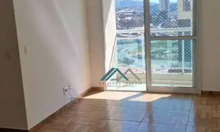 Apartamento com 2 dormitórios, sendo 1 suíte para alugar, 54 m² por r$ 3.489/mês - residencial vision - barueri/sp