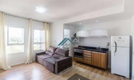 Apartamento com 1 dormitório para alugar, 43 m² por r$ 3.623/mês - edifício igloo alphaville - barueri/sp