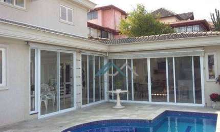 Casa com 4 dormitórios à venda, 465 m² por R$ 3.500.000,00 - Residencial Cinco (Alphaville) - Santana de Parnaíba/SP