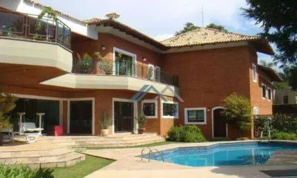 Casa com 5 suítes à venda, 900 m² por R$ 8.800.000 - Tamboré 01 - Barueri/SP