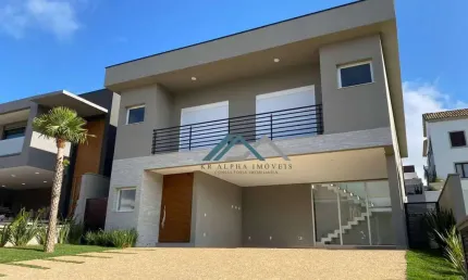 Casa mobiliada e decorada com 4 suítes à venda, 390 m² por r$ 6.900.000 - tamboré - santana de parnaíba/sp