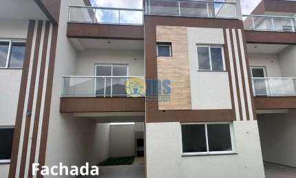 Casa em condomínio fechado com 3 quartos à venda na Rua Francisco Derosso, 5825, Alto Boqueirão, Curitiba, 125 m2 por R$ 650.000