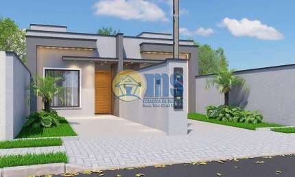 Casa com 2 quartos à venda na Rua Gabriel Ribeiro, 844, Sítio Cercado, Curitiba, 47 m2 por R$ 320.000