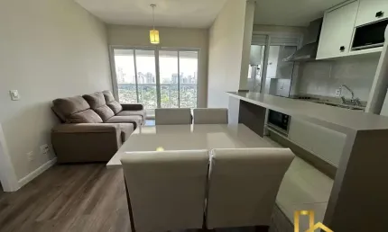 Apartamento com 1 quarto para alugar na Avenida Ômega, 174, Empresarial 18 do Forte, Barueri