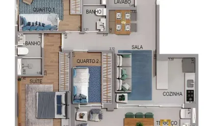 Apartamento com 3 quartos à venda na Rua Dempachi Nakayama, 356, Jardim Esperança, Barueri