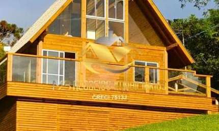 Chalé mobiliado em Alfredo Wagner, com 4.144m² de terreno