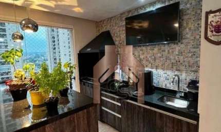 Condomínio Cidade Maia Apartamento com 3 dormitórios à venda, 122 m² por R$ 1.251.000 - Jardim Flor da Montanha - Guarulhos/SP