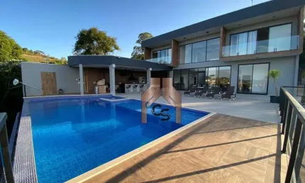 Chácara com 7 dormitórios à venda, 2000 m² por r$ 8.500.000 - igarata - igaratá/sp-