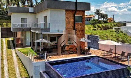Chácara com 4 dormitórios à venda, 1530 m² por r$ 1.700.000,01 - igaratá - igaratá/sp