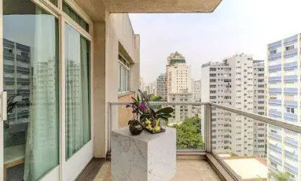 Apartamento Dúplex com 4 dormitórios à venda, 414 m² por R$ 3.200.000 - Higienópolis - São Paulo/SP