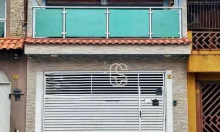 Sobrado com 3 dormitórios à venda, 128 m² por R$ 748.000,00 - Parque do Carmo - São Paulo/SP