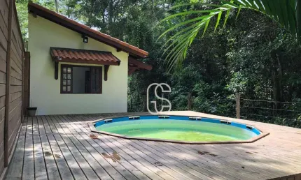Chácara com 1 dormitório à venda, 1000 m² por R$ 274.000,01 - Jacaré - Santa Branca/SP