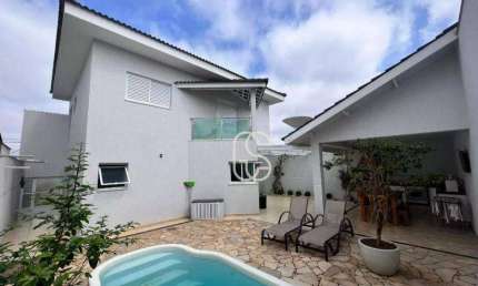 Casa com 3 dormitórios à venda, 211 m² por R$ 2.090.000 - Jardim Fazenda Rincão - Arujá/SP (Convívio Residencial Santana)