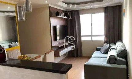 Apartamento com 3 dormitórios à venda, 54 m² por R$ 382.000 - Ponte Grande - Guarulhos/SP ( Condomínio Máximo)