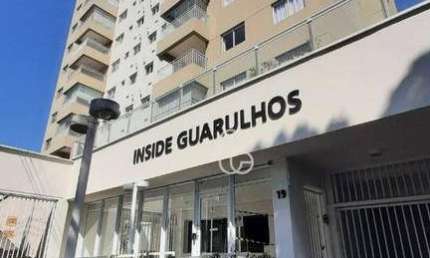 Studio com 1 dormitório para alugar, 29 m² por R$ 2.000/mês - Vila Augusta - Guarulhos/SP (Condomínio Inside)