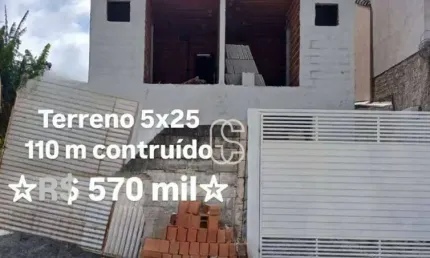 Sobrado com 3 dormitórios 1 suíte 2 vagas à venda por R$ 570.000 - Jardim Santa Clara - Guarulhos/SP