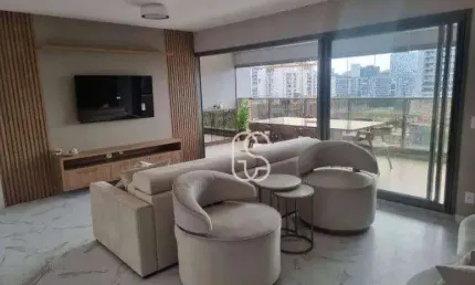 Apartamento com 3 dormitórios à venda, 135 m² por r$ 2.690.000,00 - campo belo - são paulo/sp