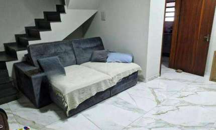 Sobrado com 3 dormitórios para alugar, 85 m² por R$ 3.350,00/mês - Jardim Flor da Montanha - Guarulhos/SP