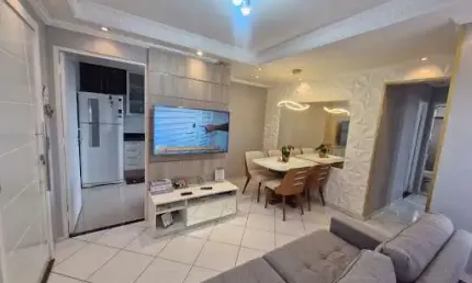 Apartamento com 3 dormitórios à venda, 58 m² por R$ 385.000 - Jardim Santa Clara - Guarulhos/SP (Condomínio Terras Altas)