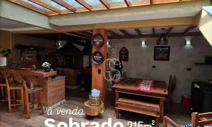 Sobrado com 3 dormitórios 1 suíte 3 vagas à venda, 215 m² por r$ 920.000 - jardim vila galvão - guarulhos/sp