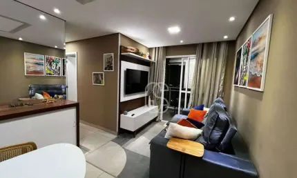 Apartamento com 2 dormitórios 1 suíte 1 vaga à venda, 58 m² por r$ 470.000 - picanço - guarulhos/sp