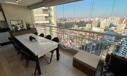 Lindissimo Apartamento com 2 suítes, 94 m² - venda por R$ 1.300.000 ou aluguel por R$ 7.326/mês - Centro-Guarulhos/SP-Condomínio Via Jardins do Bosque
