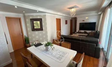 Lindo apartamento com 3 dormitórios com suíte à venda, 128 m² por r$ 1.700.000 - centro - guarulhos/sp-condomínio via jardins do bosque