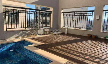 Apartamento dúplex com 4 dormitórios à venda, 280 m² por r$ 2.500.000 - chácara santana - são paulo/sp