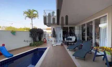Casa à venda em Paulínia, Parque Brasil 500, com 3 suítes, com 274 m², RESERVA REAL - Paulínia