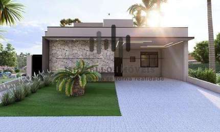 Casa à venda em Paulínia, Parque Brasil 500, com 3 suítes, com 220.41 m²