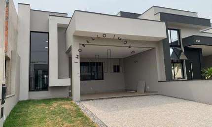 Casa à venda em Paulínia, Vila Monte Alegre, com 3 suítes, com 137 m²