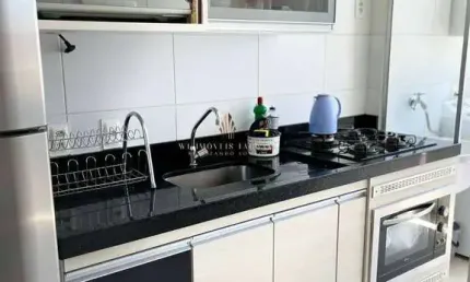 Apartamento à venda, no Condomínio Reserva Anauá,  em Pindamonhangaba, Loteamento Industrial Água Preta, com 2 quartos, 52m²