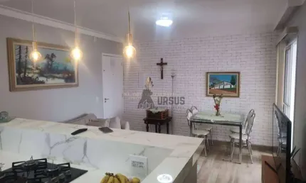 Apartamento com 2 dormitórios à venda, 65 m² por R$ 290.000,00 - Areão - Taubaté/SP