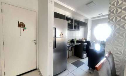 Apartamento à venda, no Pátio Home Resort,  em Taubaté, Areão, com 2 quartos, 56m²