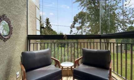 Apartamento à venda, no Condominio Mountain View,  em Campos do Jordão, Vila Natal, com 2 quartos, 60m²