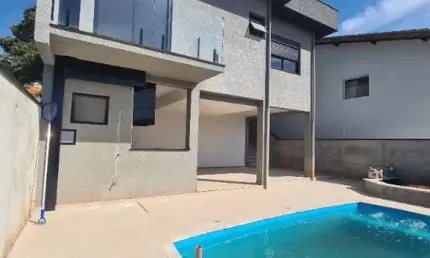 Casa térrea nova próximo a Al Lucas Nogueira Garcez em Atibaia SP.