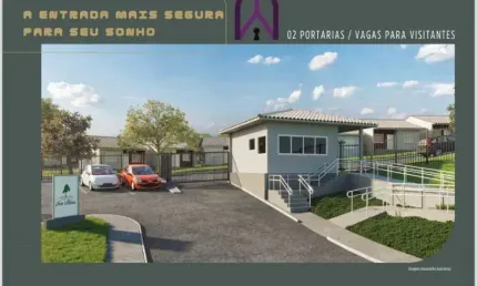 Casa nova térrea em Condomínio fechado na cidade de Atibaia SP.  Não é casa geminada! A parir de R$ 280 mil